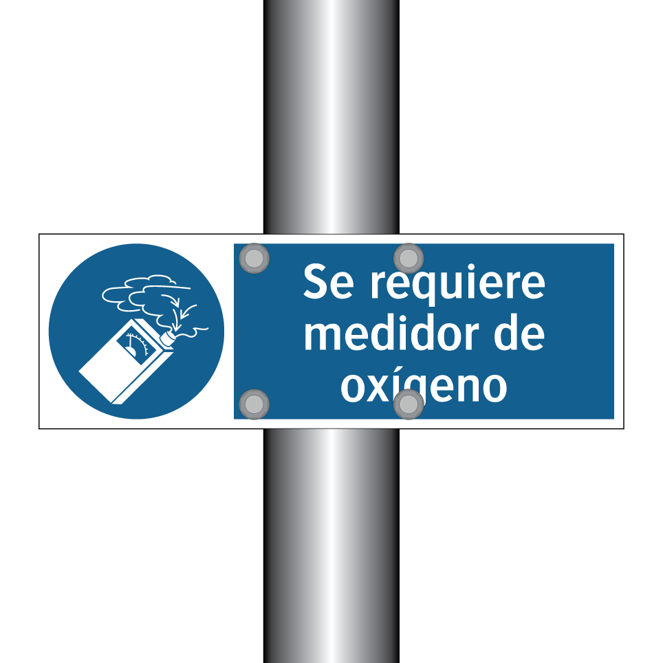 Se requiere medidor de oxígeno