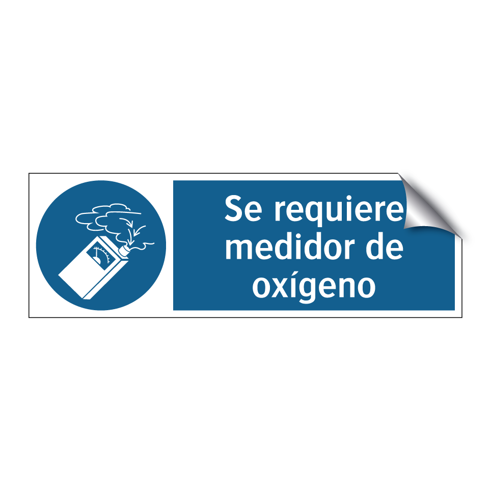 Se requiere medidor de oxígeno