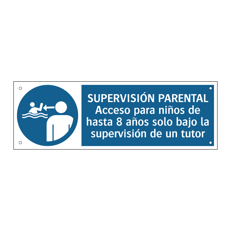 SUPERVISIÓN PARENTAL Acceso para niños de hasta 8 años solo bajo la supervisión de un tutor