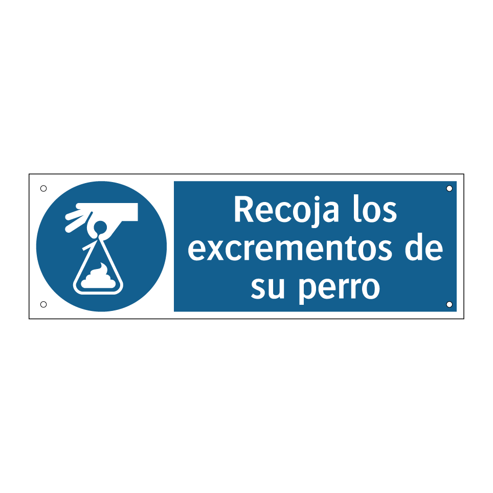 Recoja los excrementos de su perro