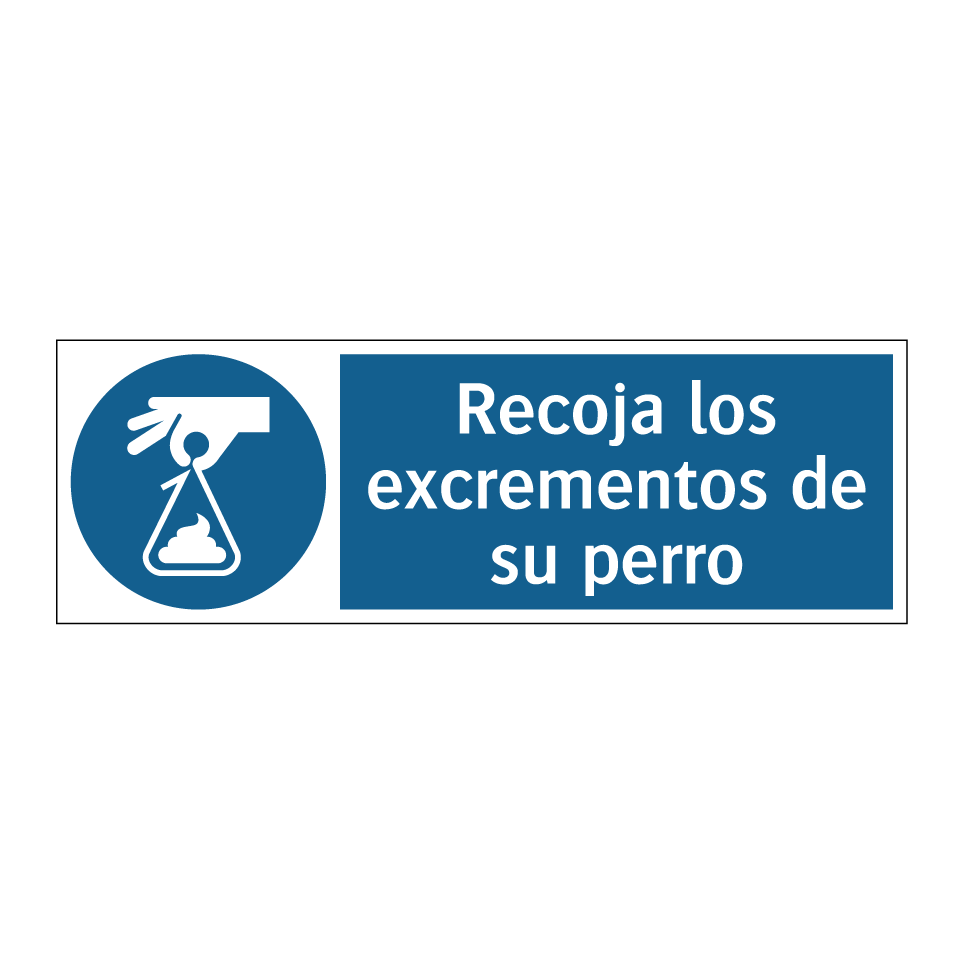 Recoja los excrementos de su perro