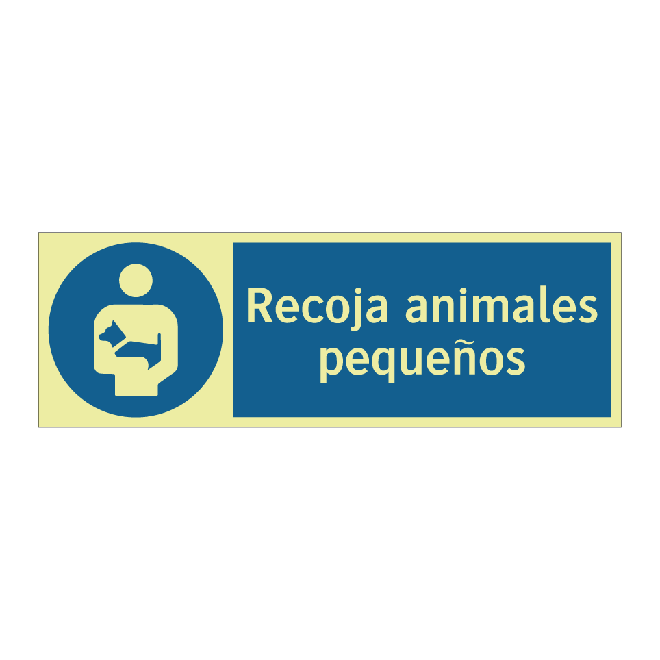 Recoja animales pequeños