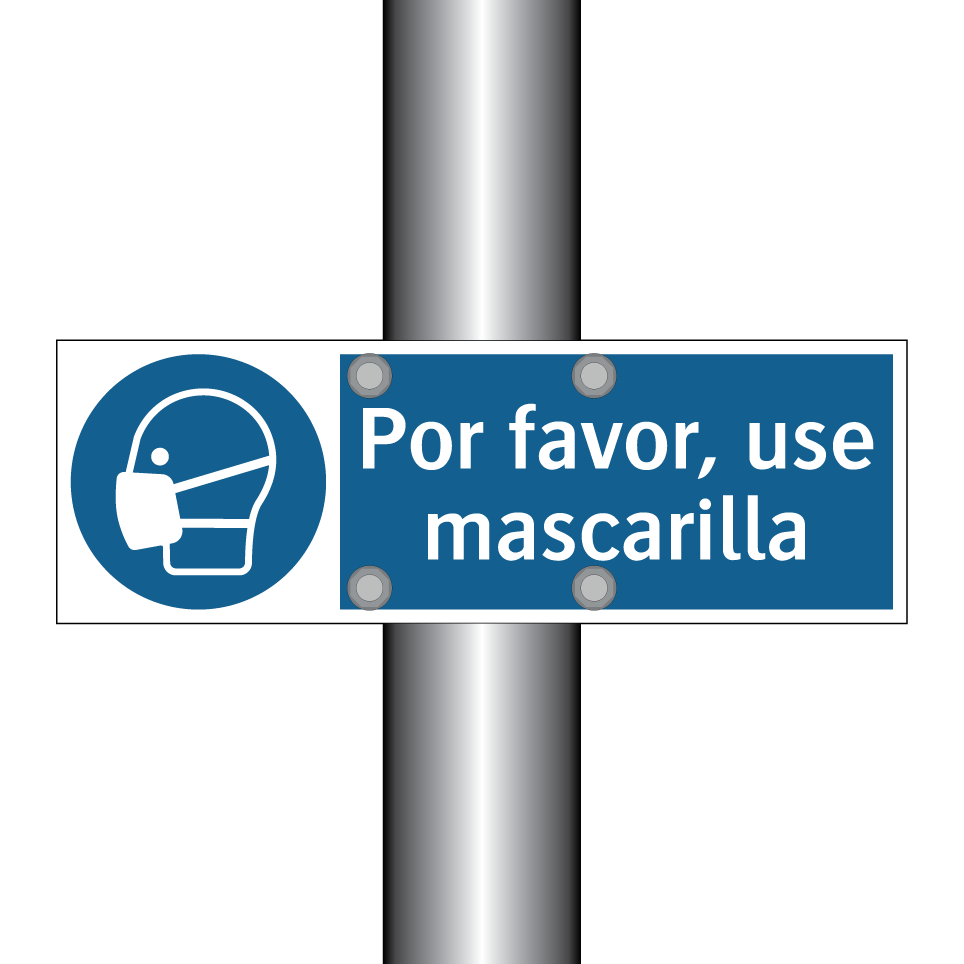 Por favor, use mascarilla