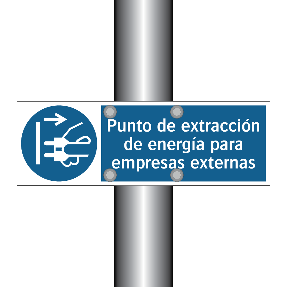 Punto de extracción de energía para empresas externas