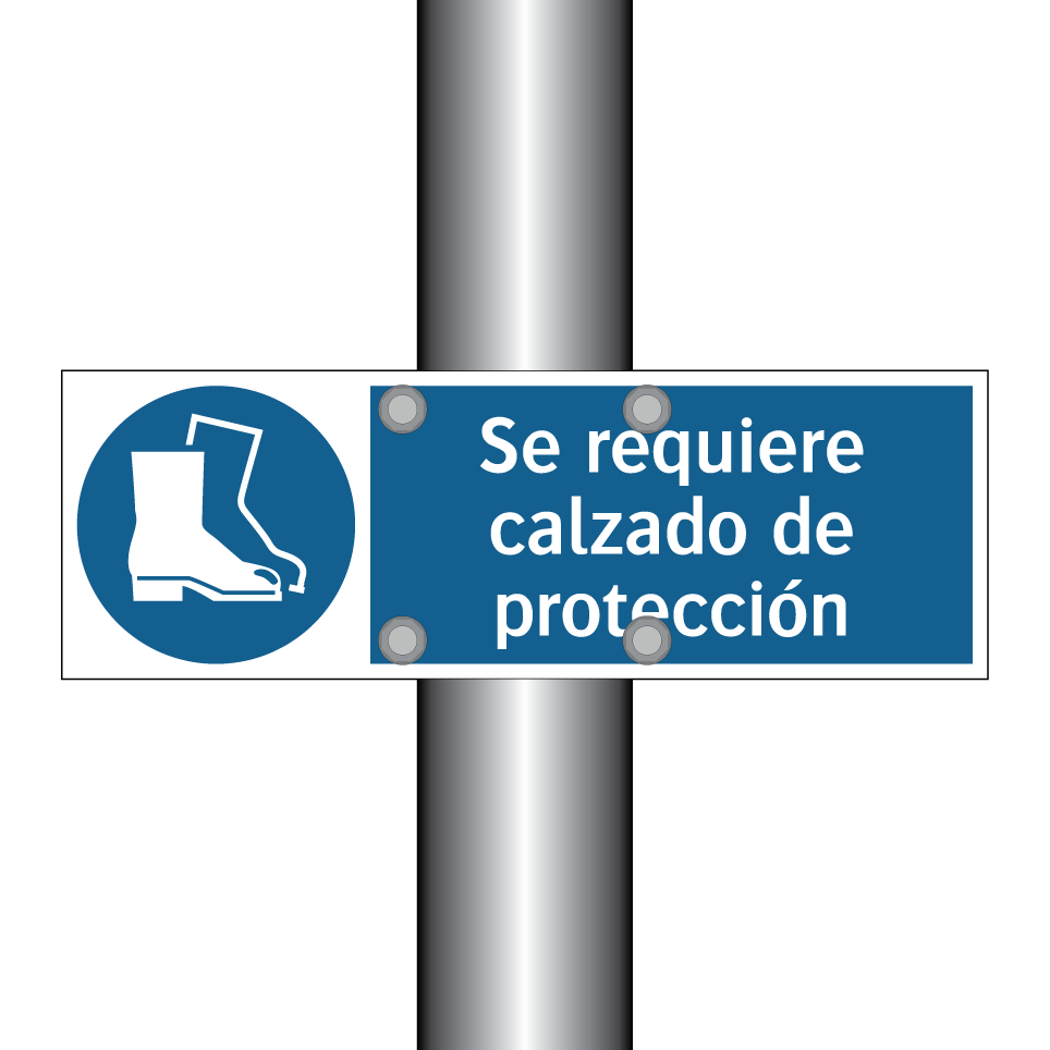 Se requiere calzado de protección