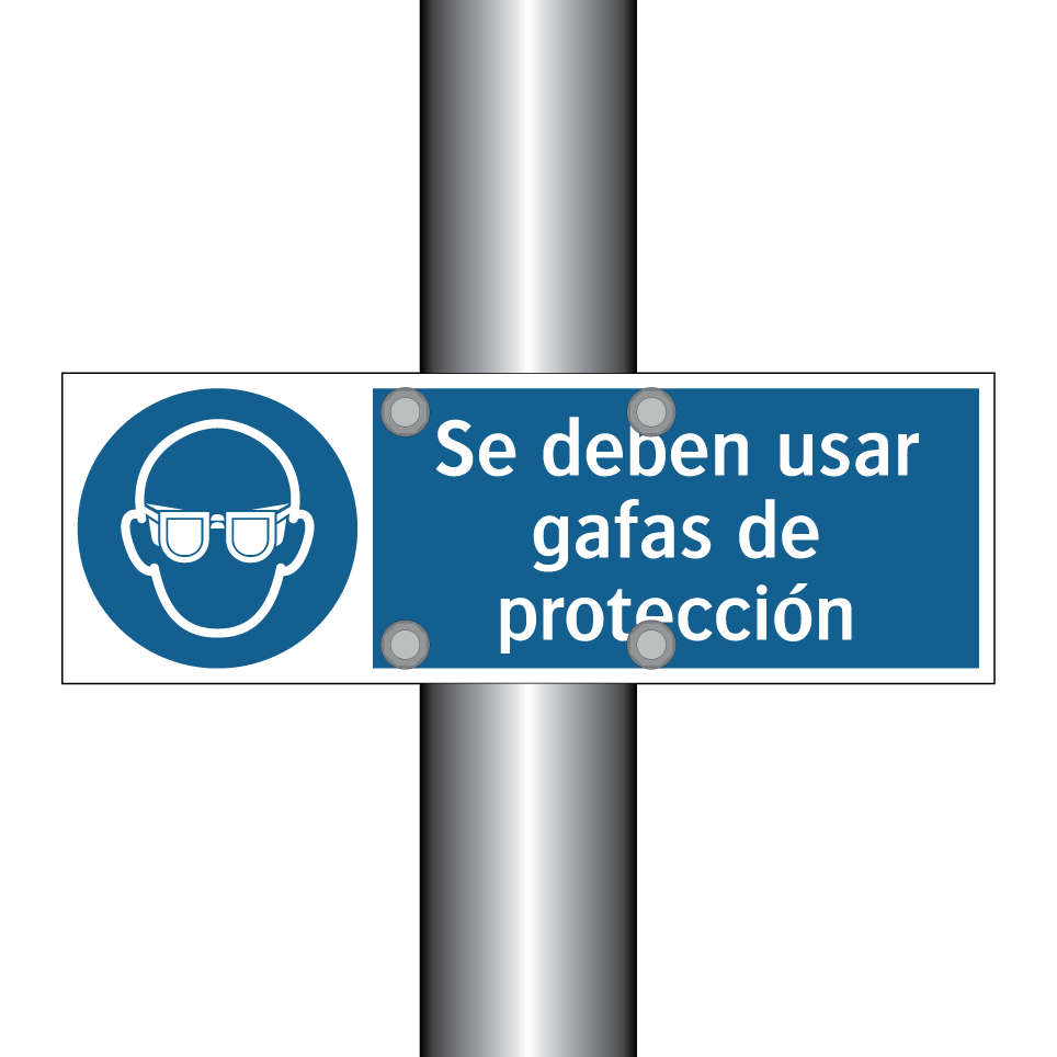 Se deben usar gafas de protección