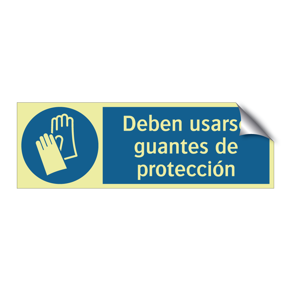 Deben usarse guantes de protección