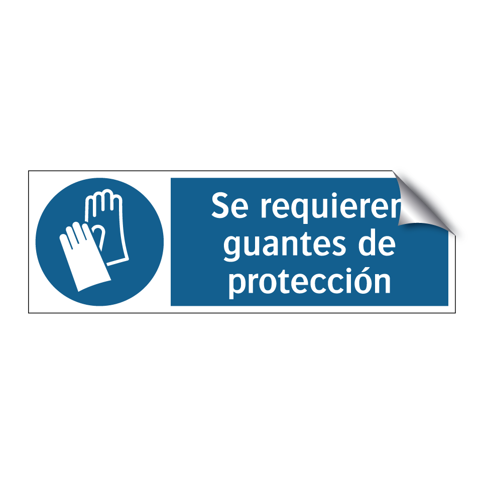 Se requieren guantes de protección