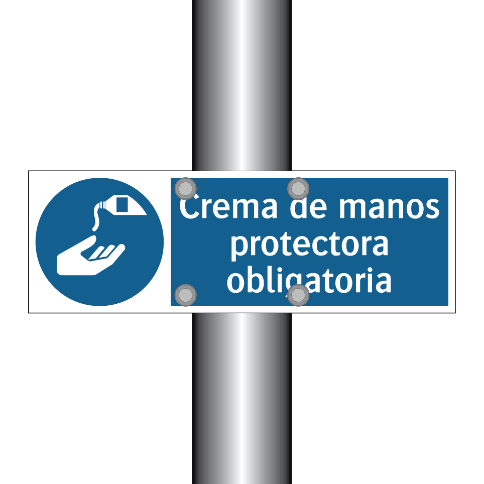 Crema de manos protectora obligatoria