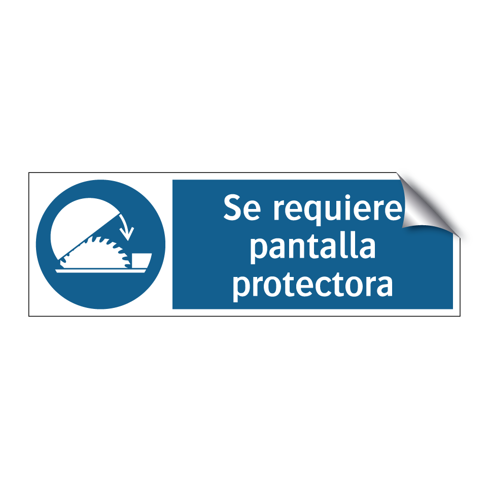 Se requiere pantalla protectora