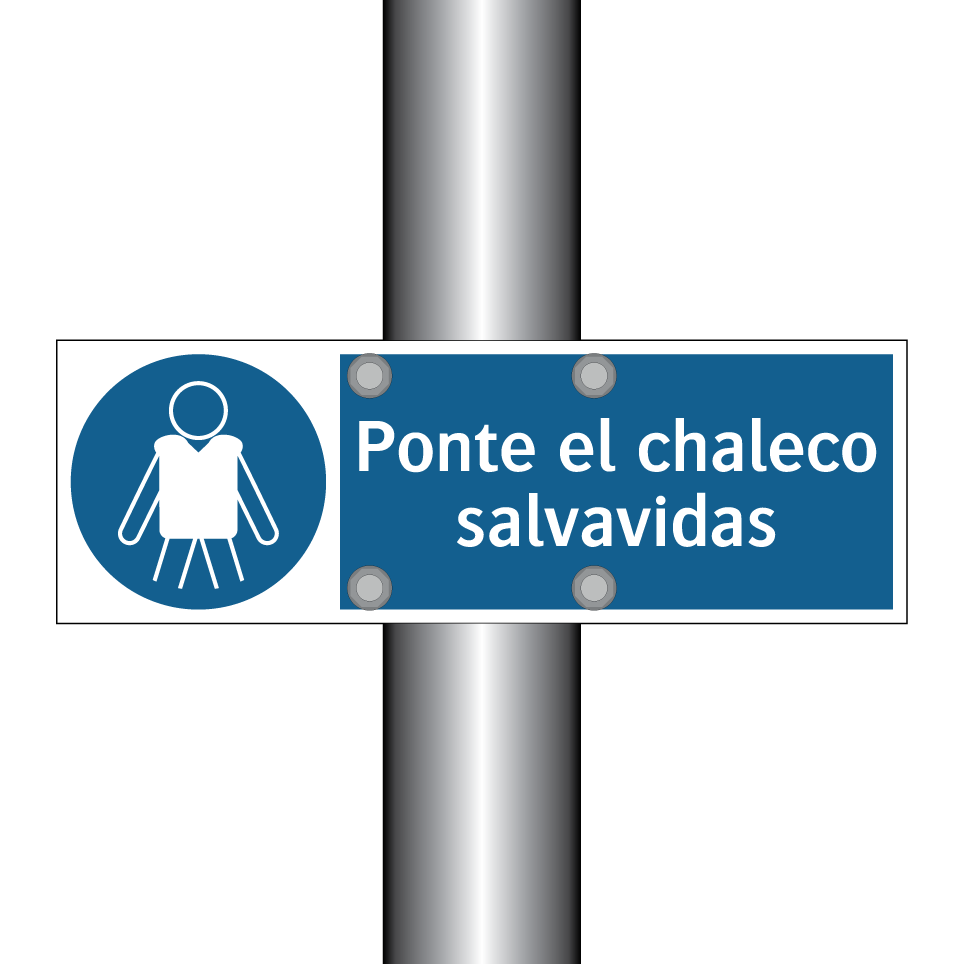 Ponte el chaleco salvavidas