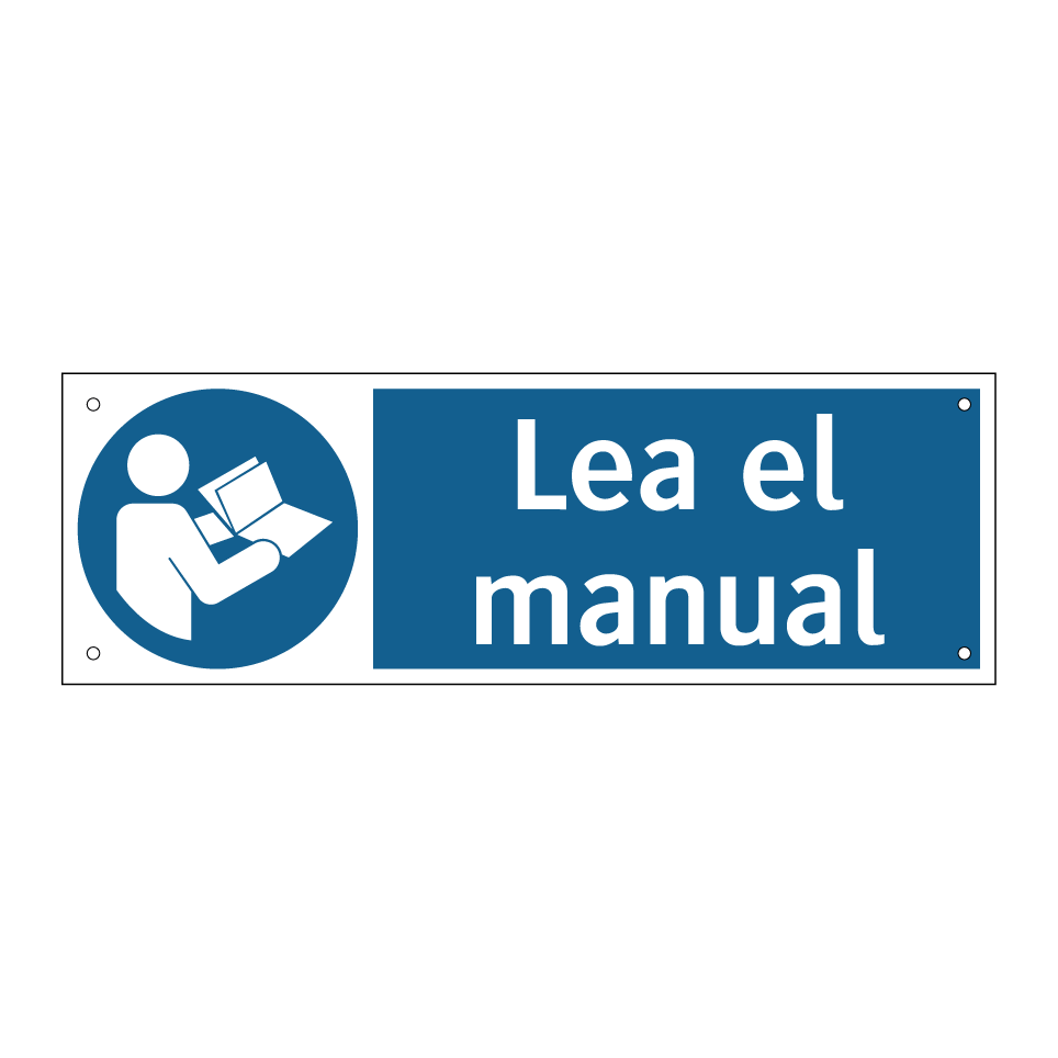 Lea el manual