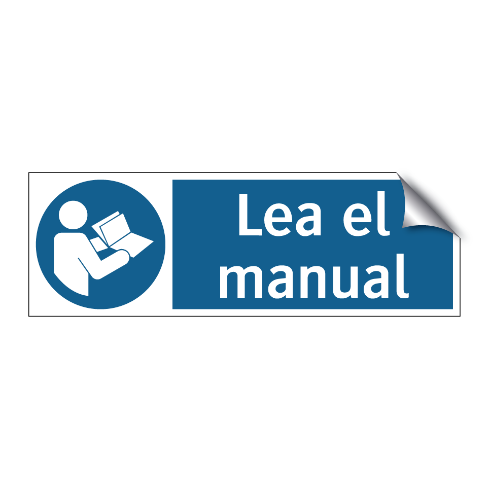 Lea el manual