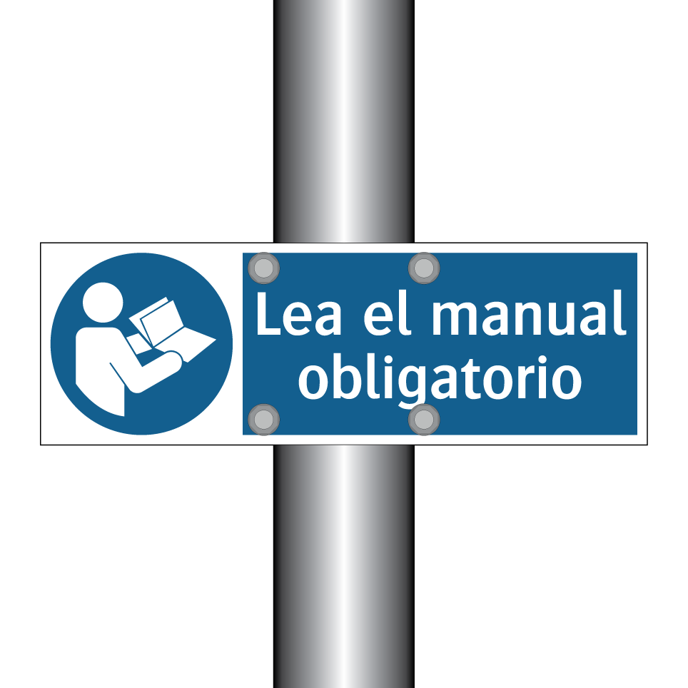 Lea el manual obligatorio