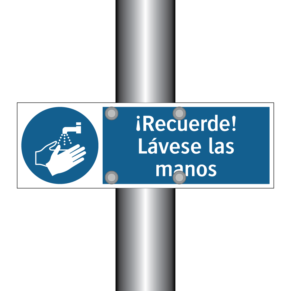 ¡Recuerde! Lávese las manos