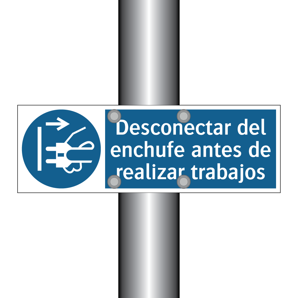 Desconectar del enchufe antes de realizar trabajos
