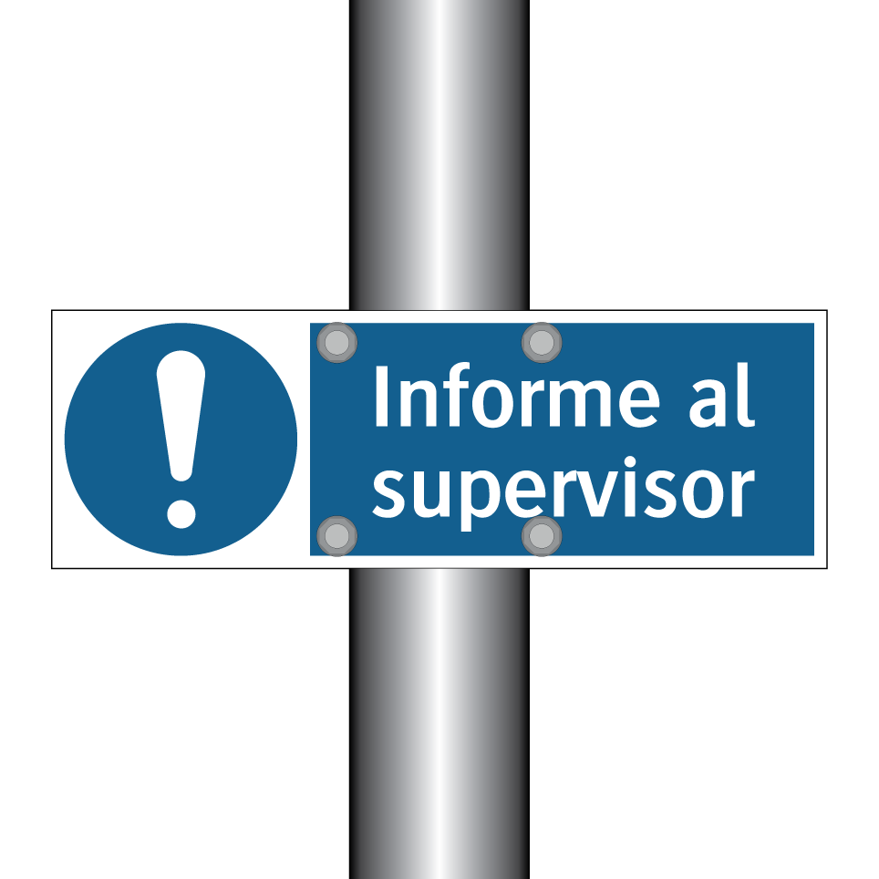 Informe al supervisor