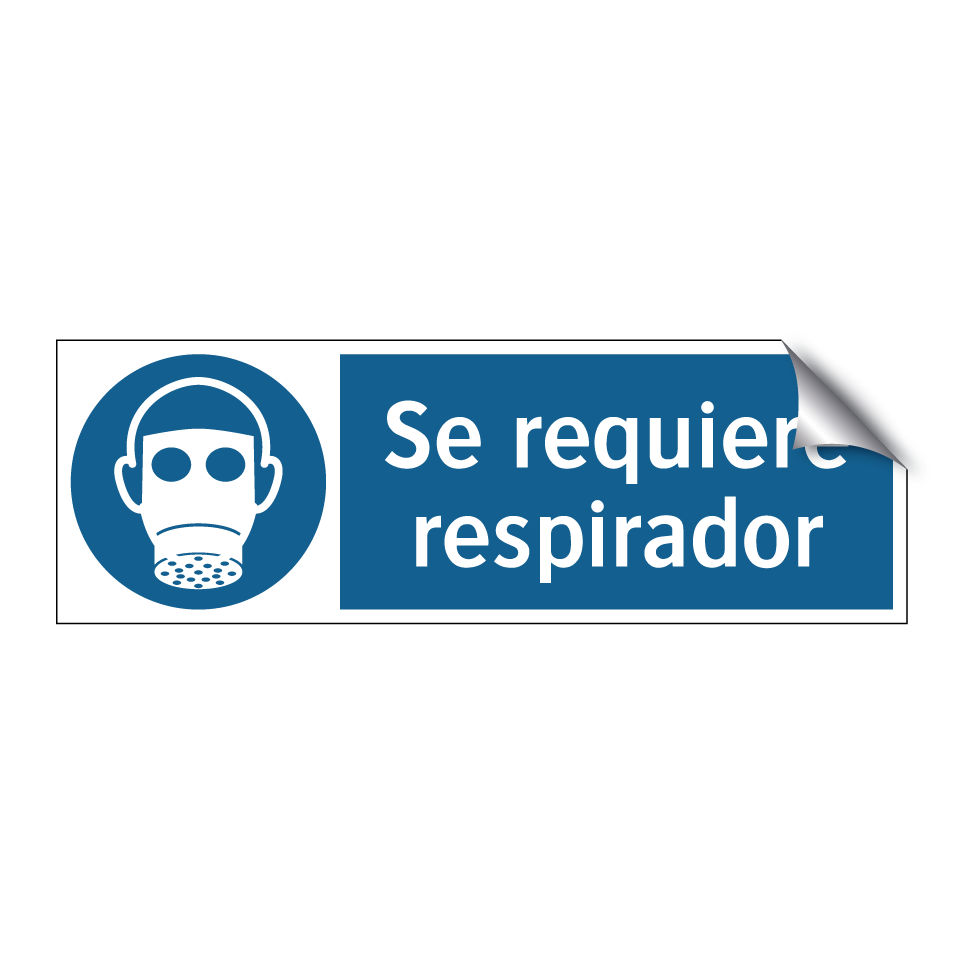 Se requiere respirador