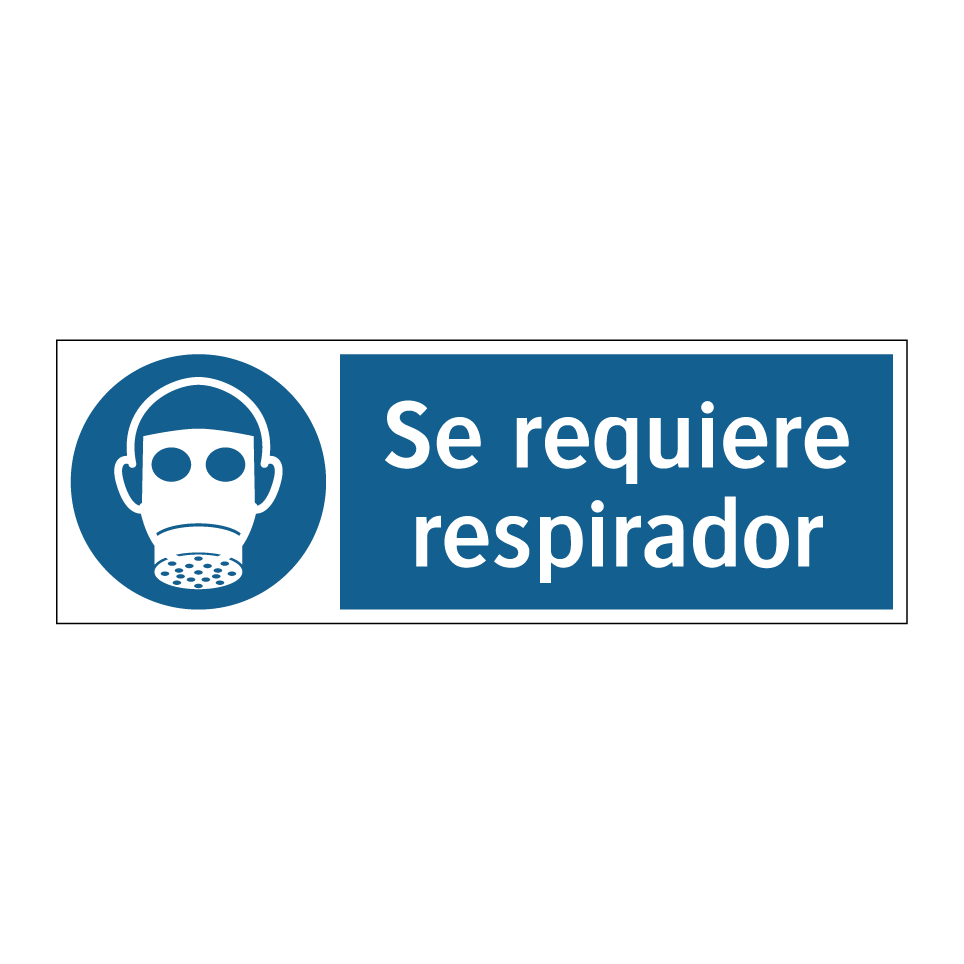 Se requiere respirador