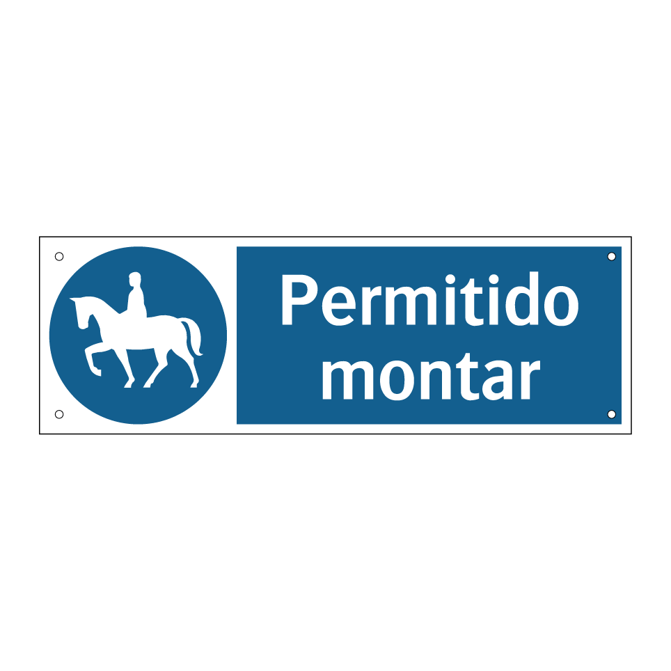 Permitido montar