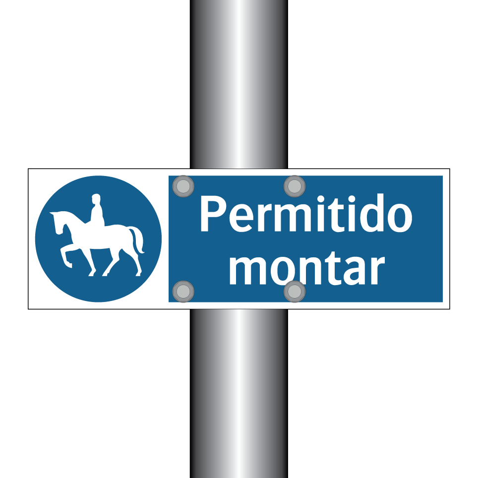 Permitido montar