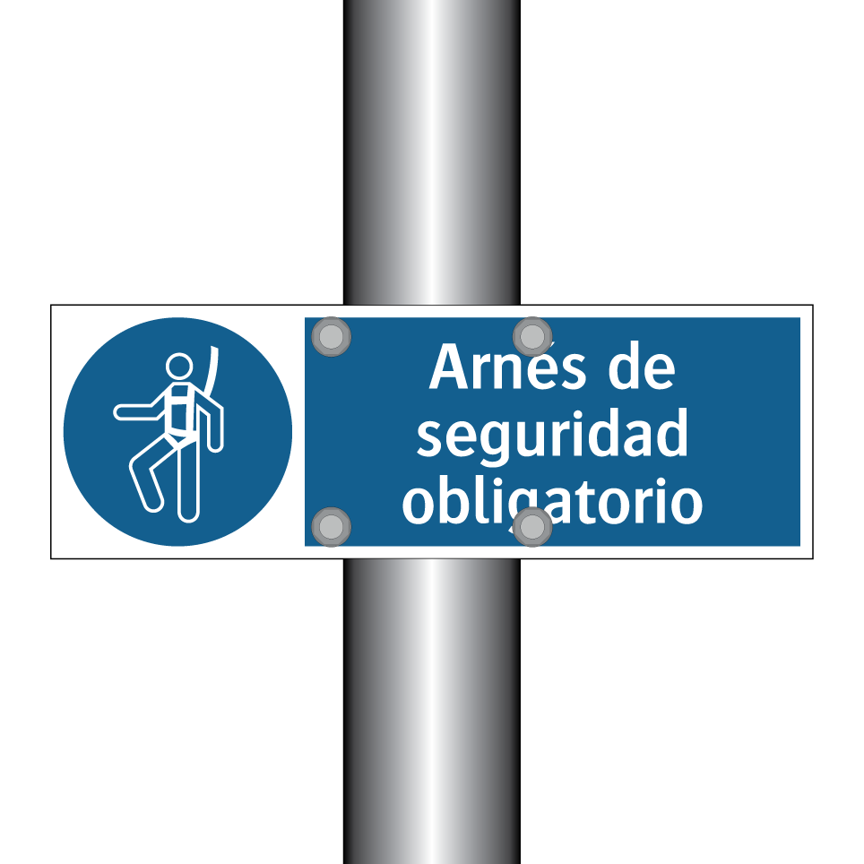 Arnés de seguridad obligatorio