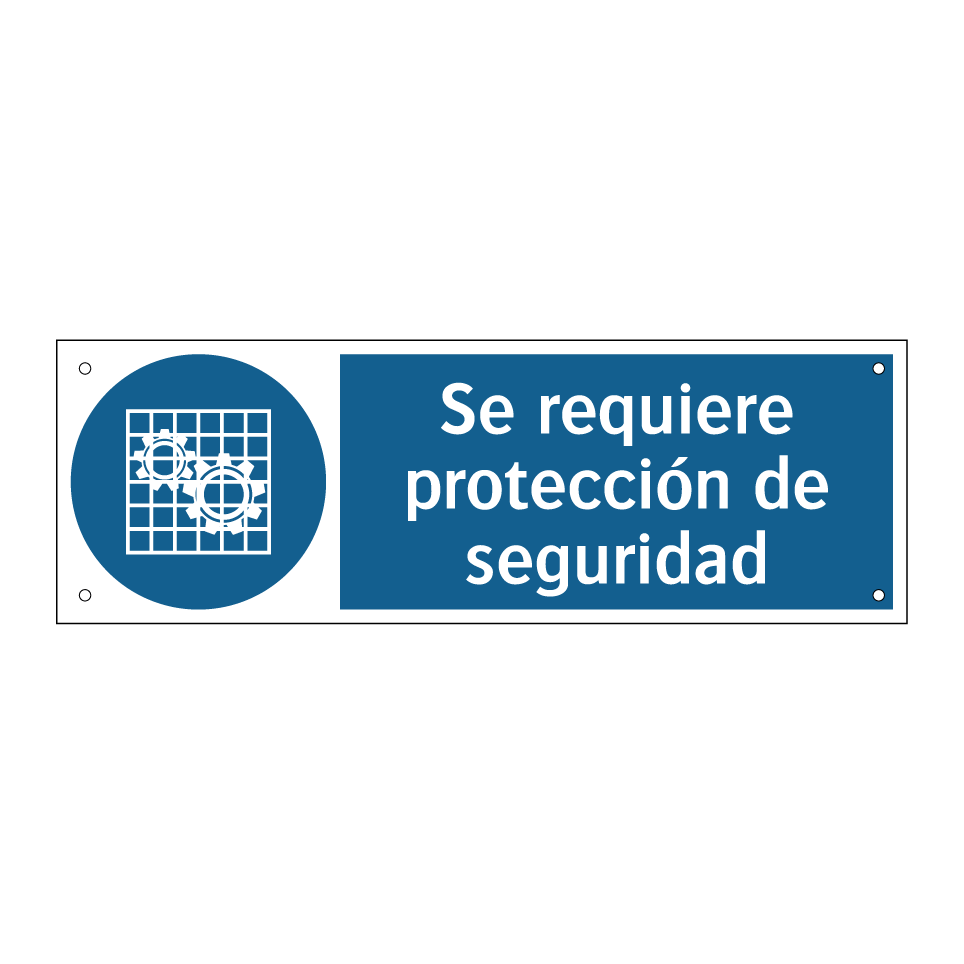 Se requiere protección de seguridad