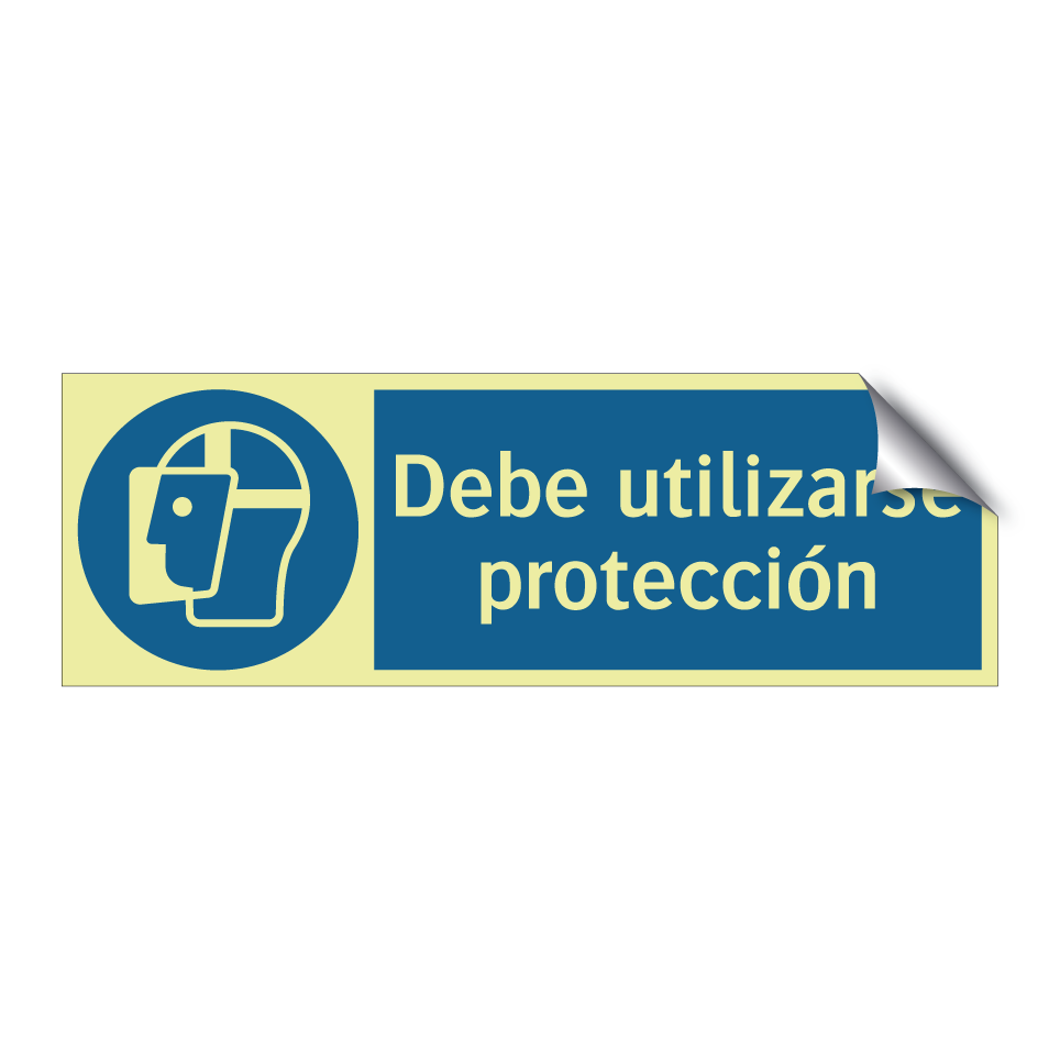 Debe utilizarse protección