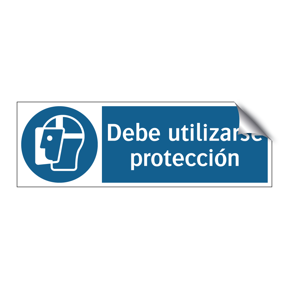 Debe utilizarse protección