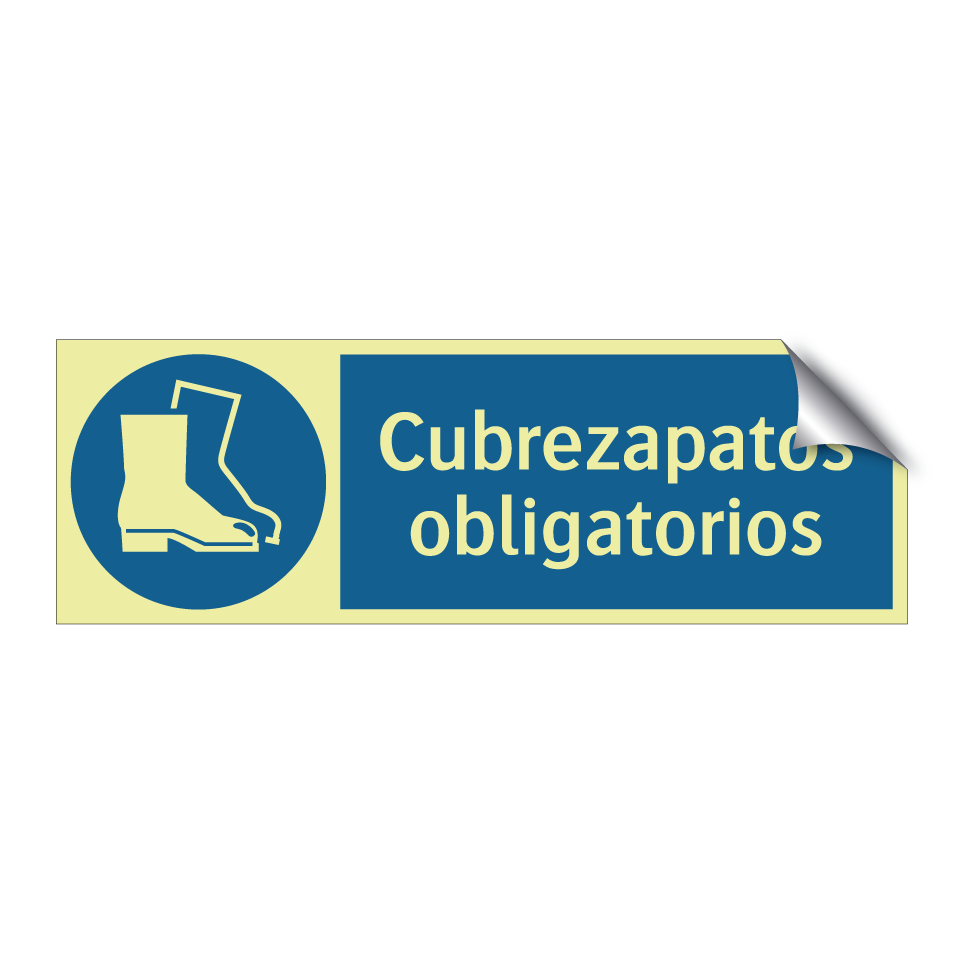 Cubrezapatos obligatorios