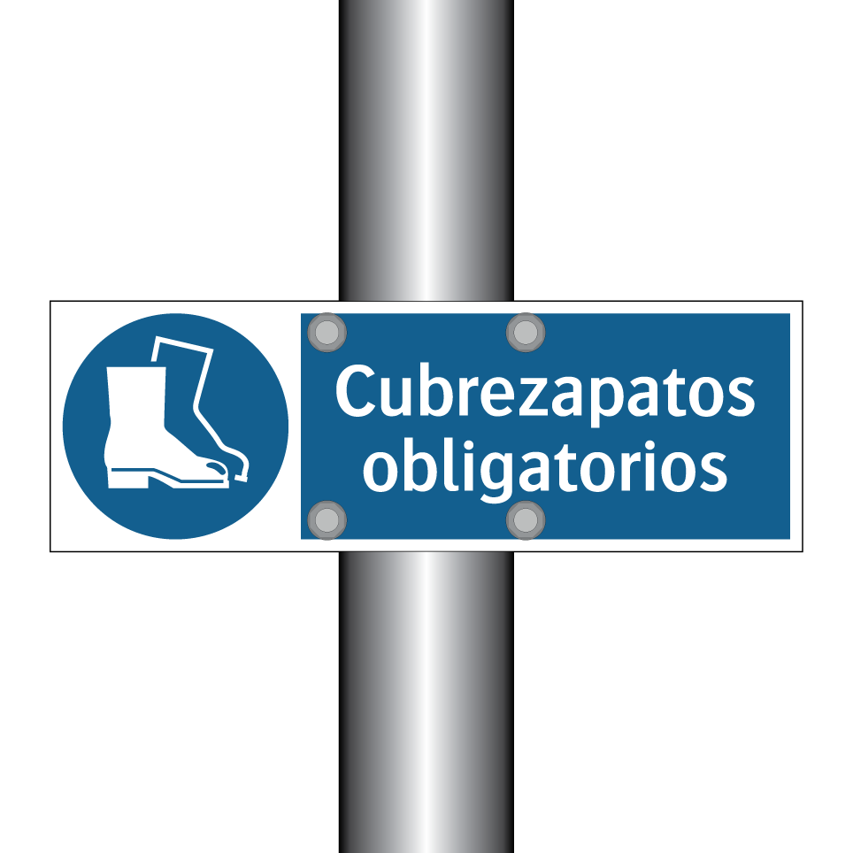 Cubrezapatos obligatorios