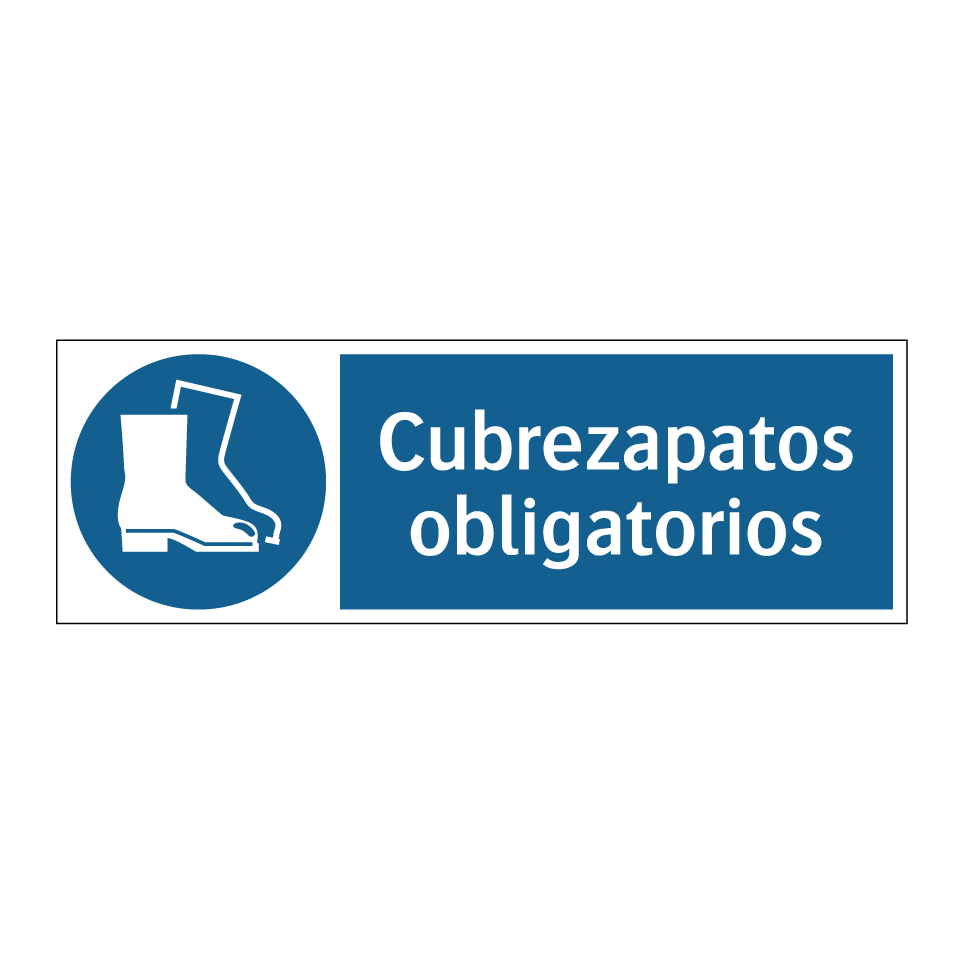 Cubrezapatos obligatorios