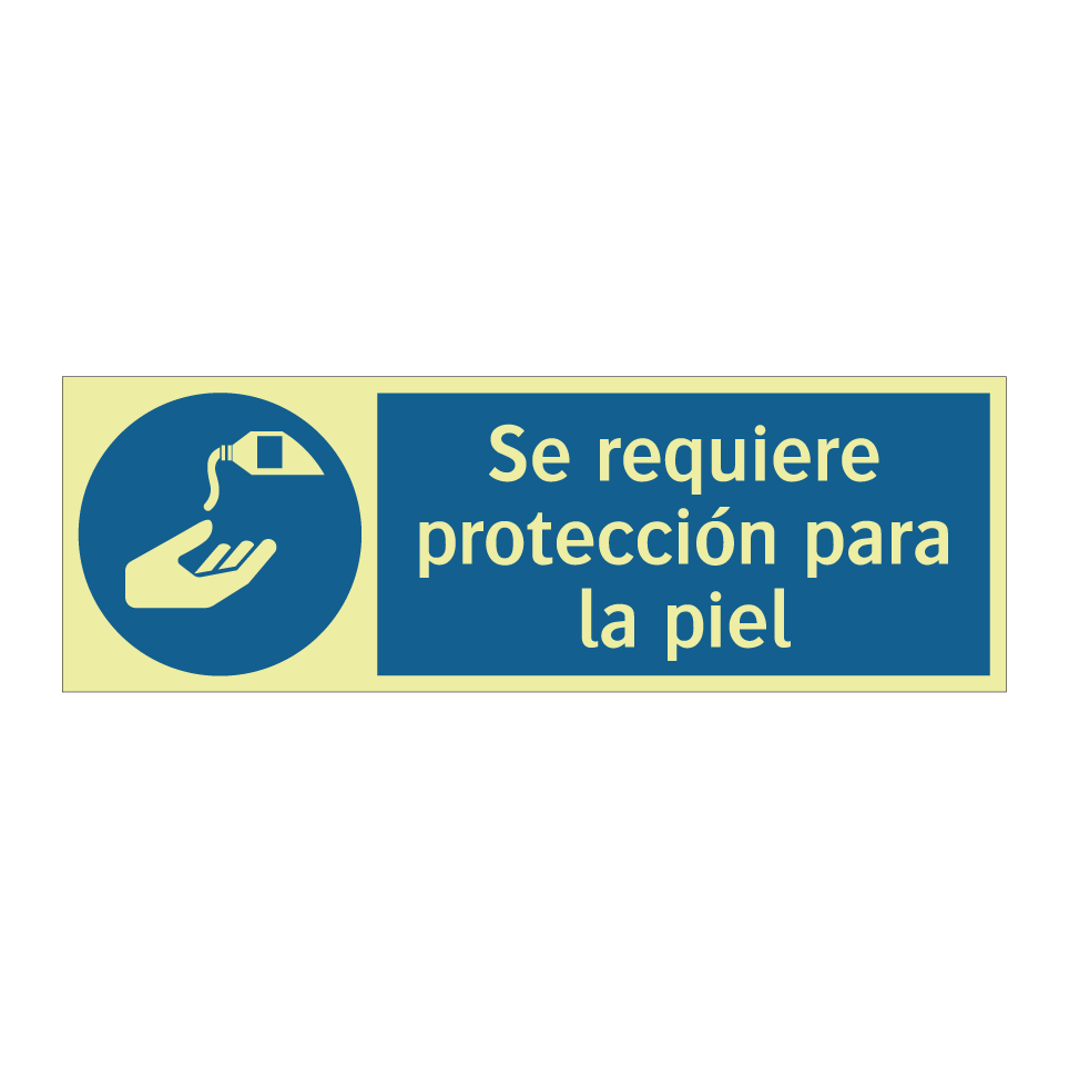 Se requiere protección para la piel