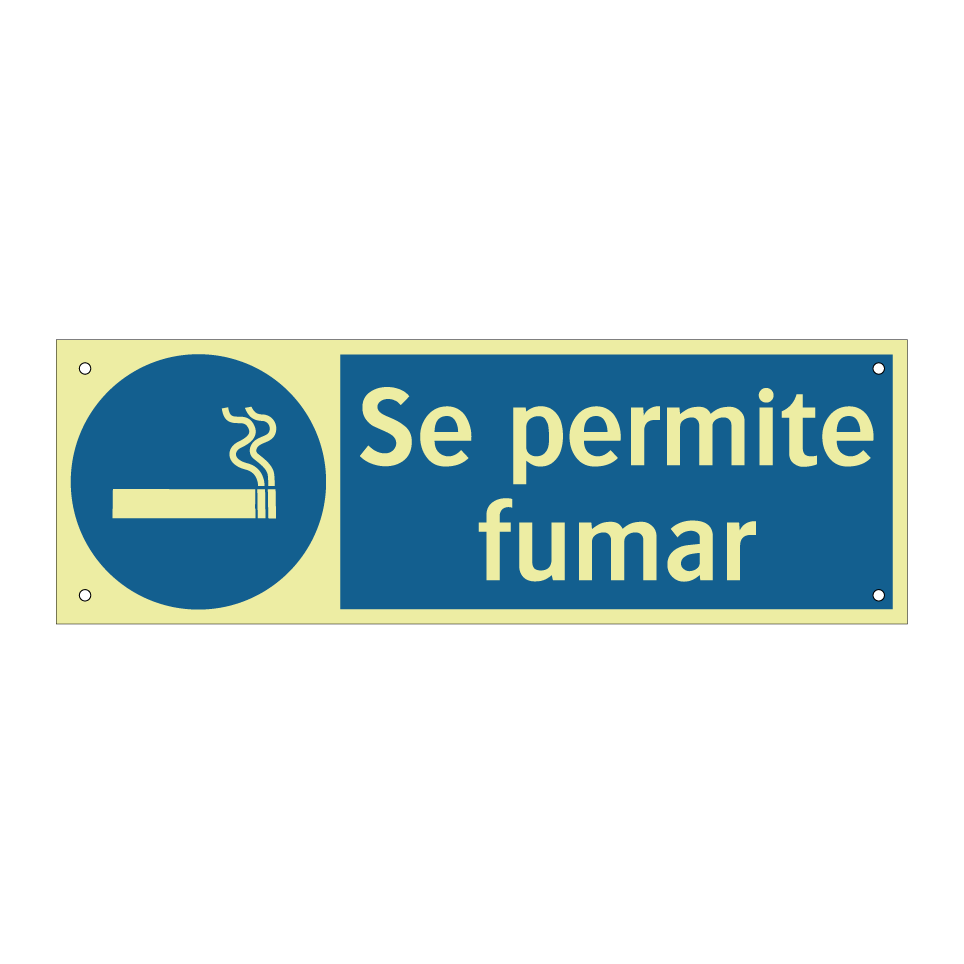 Se permite fumar