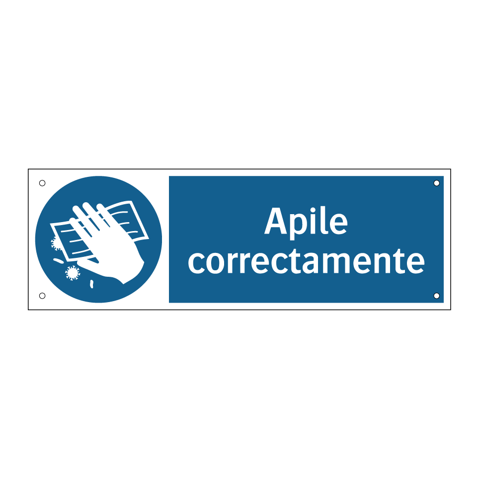 Apile correctamente