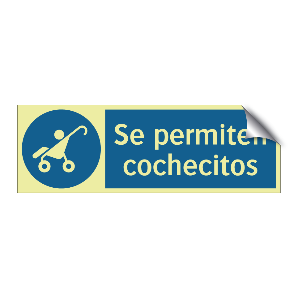 Se permiten cochecitos