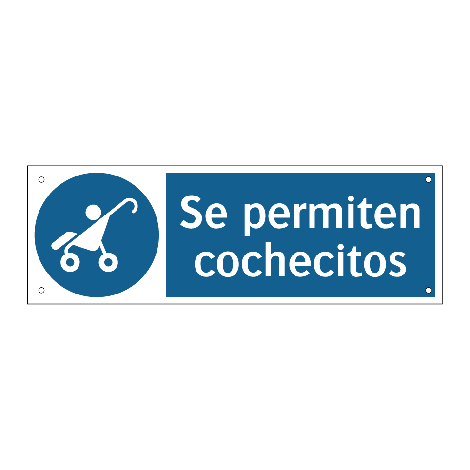 Se permiten cochecitos