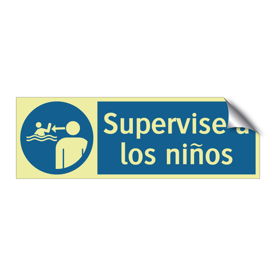 Supervise a los niños