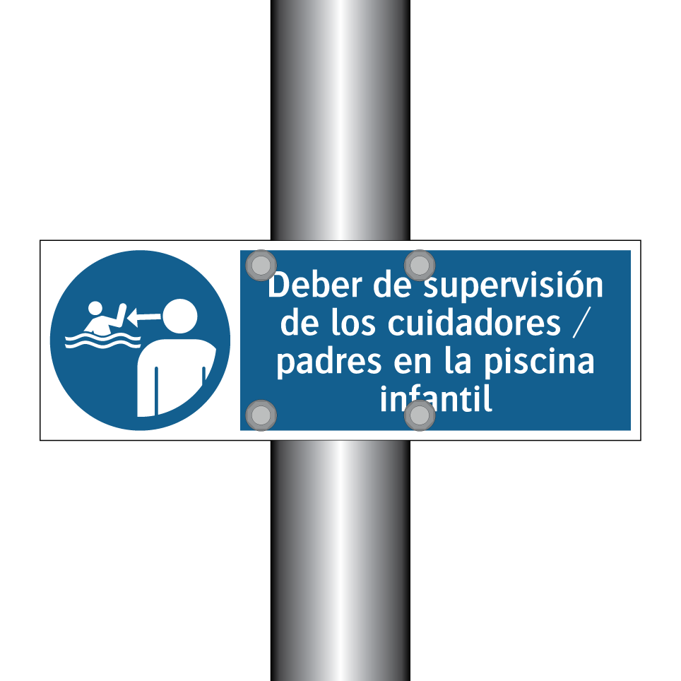Deber de supervisión de los cuidadores / padres en la piscina infantil