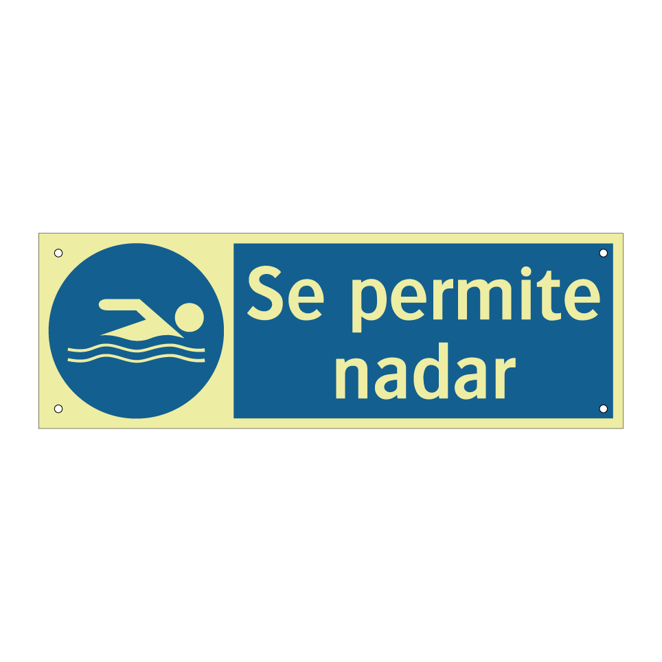 Se permite nadar