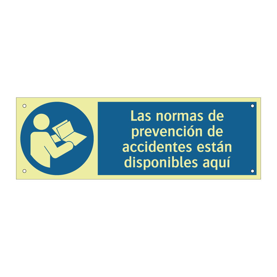 Las normas de prevención de accidentes están disponibles aquí