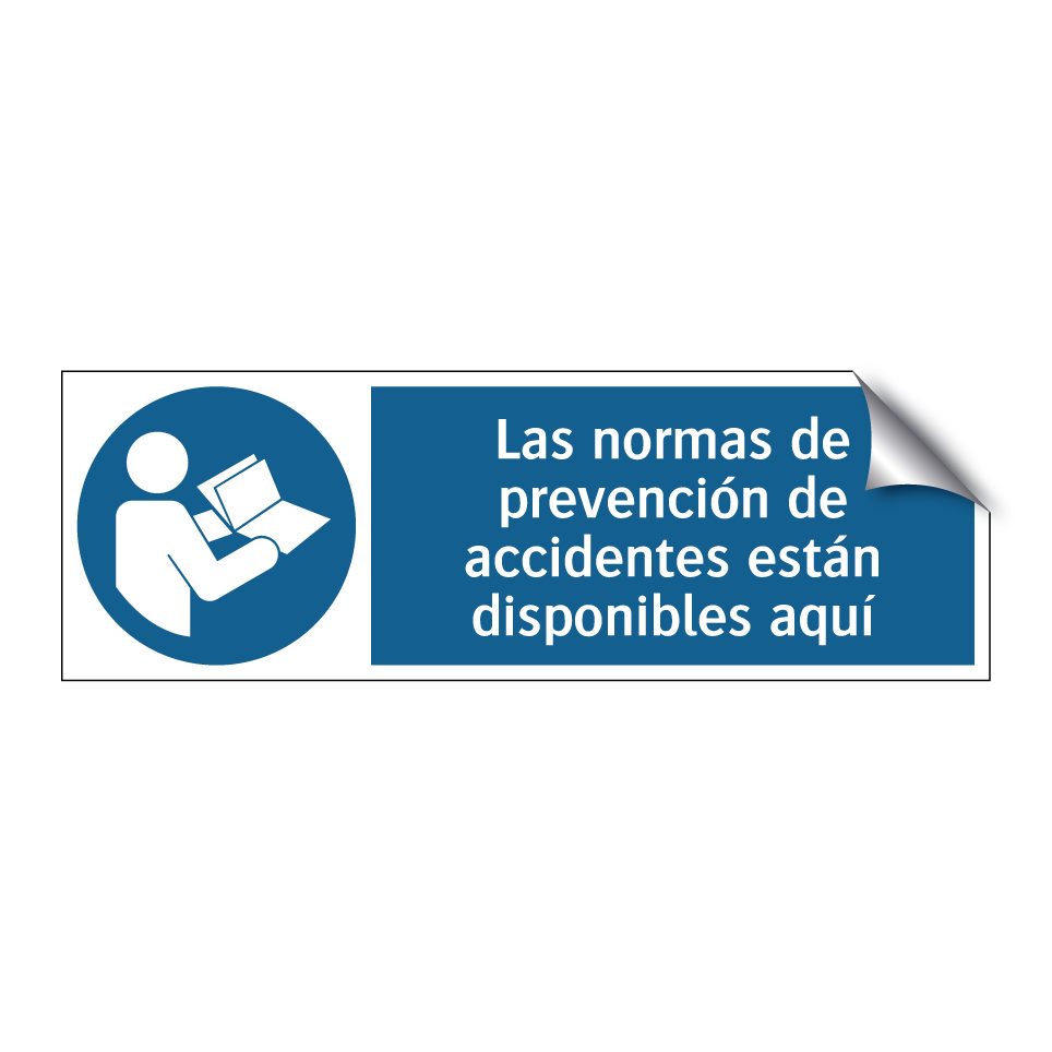 Las normas de prevención de accidentes están disponibles aquí