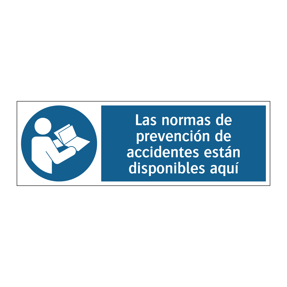 Las normas de prevención de accidentes están disponibles aquí