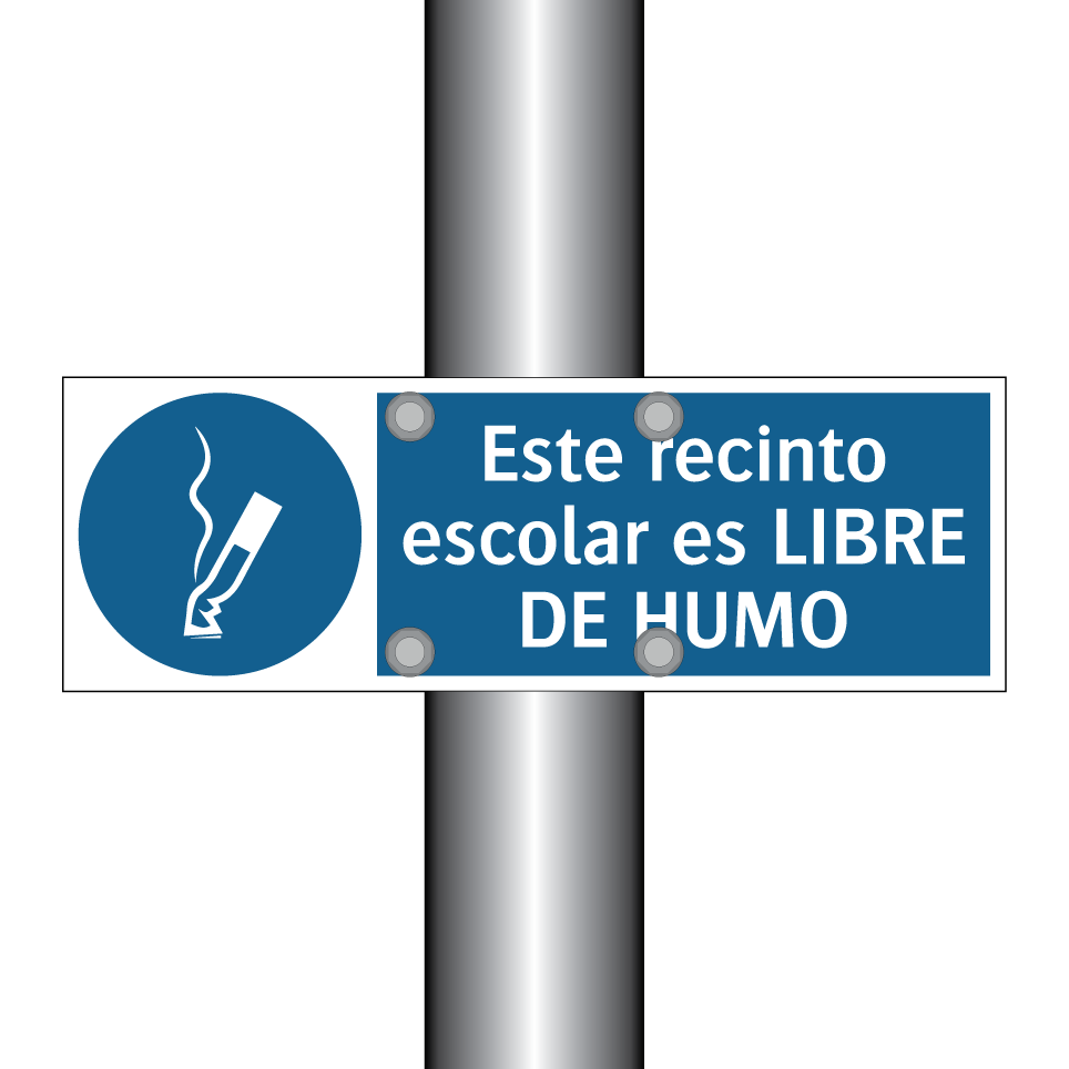 Este recinto escolar es LIBRE DE HUMO