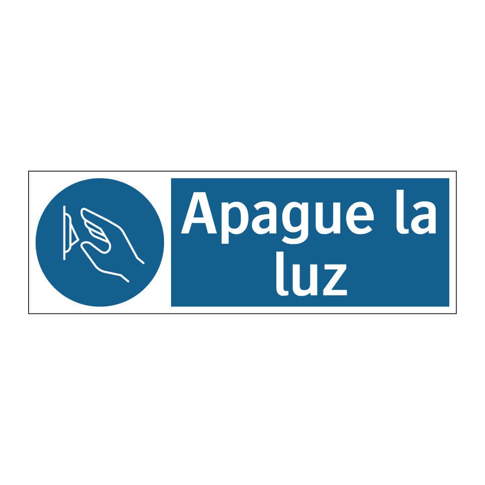 Apague la luz