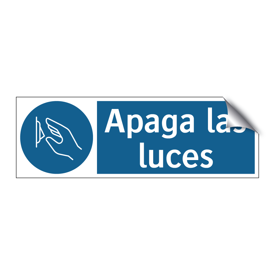 Apaga las luces