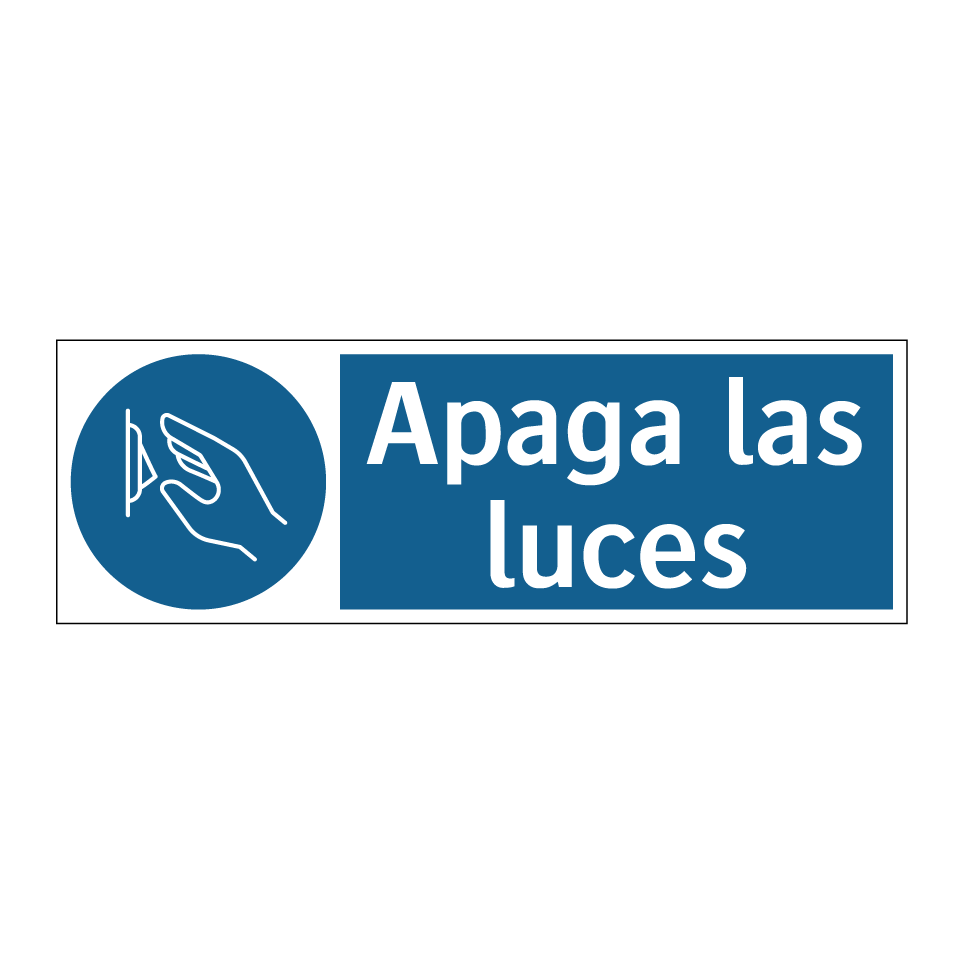 Apaga las luces