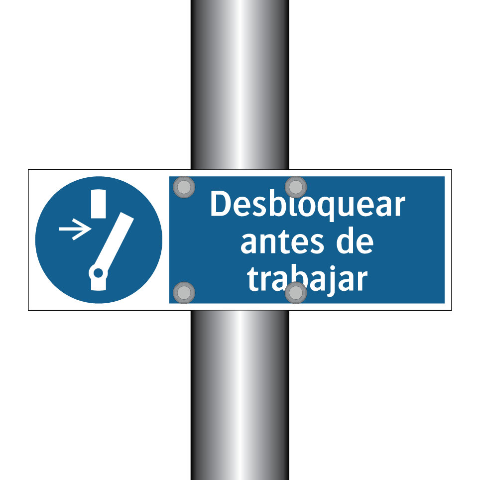 Desbloquear antes de trabajar