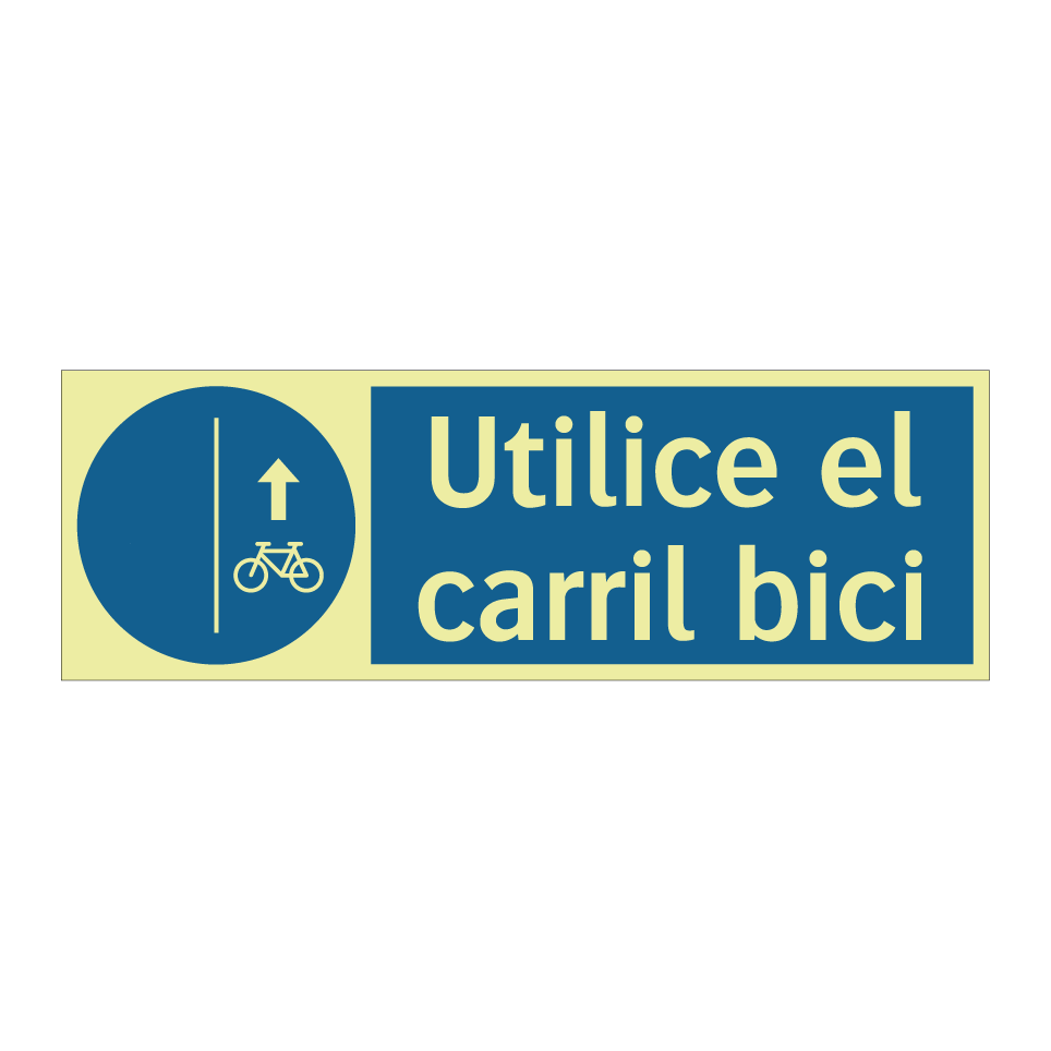 Utilice el carril bici