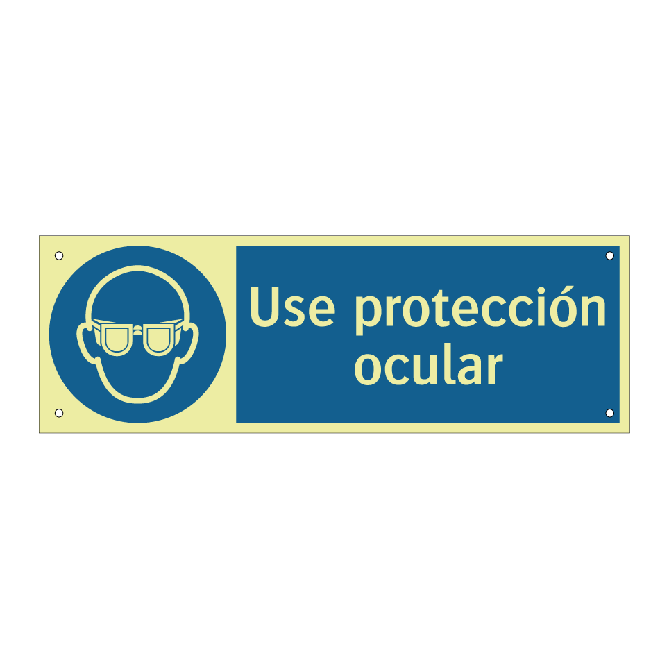 Use protección ocular